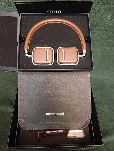 telefon ucun mikrofon: Harman/Kardon Soho Wireless – Bluetooth qulaqcıq (qəhvəyi) - Üslub və — 1