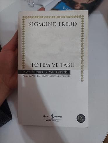 Velosiped ehtiyyat hissələri: Məhsul: Kitab – “Totem ve Tabu” Müəllif: Sigmund Freud Dil: Türk dili — 1