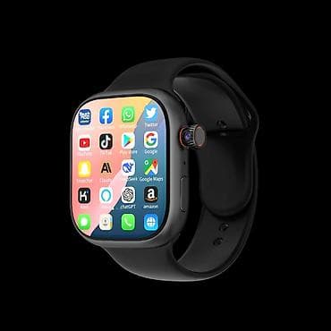 smart saat ucuz: Smart saat, Smart, Sensor ekran, rəng - Qara — 2