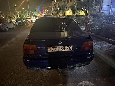 bmw 39 lip: BMW 5 Series E39 sedan - Kuzov: 4 qapılı sedan, tünd mavi rəng - — 8