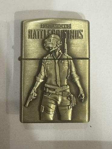 çakmak: PUBG temalı metal çakmak - Material: metal ərinti, antik bürünc — 1