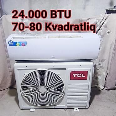 vegas kondisioner: Kondisioner TCL, İşlənmiş, 70-80 kv. m, Split sistem, Kredit yoxdur, Ödənişli quraşdırma — 1