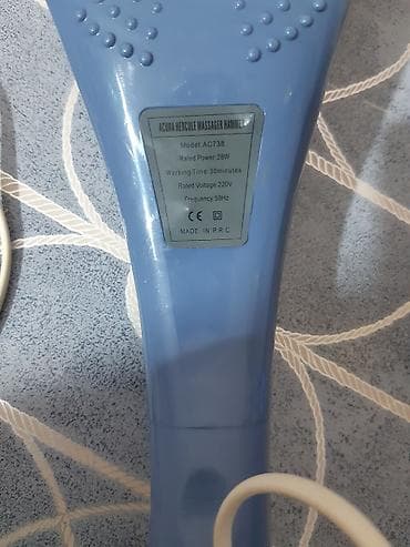 massager: ACURA AC738 əl masajor. 2 başlı masaj Paratı təzədir işlənməyib — 4