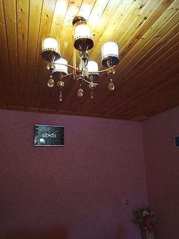 bez parca: Çılçıraq, 5 lampa, Metal — 4