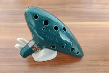 Ocarina musiqi aləti, zelda Yenidir istifadə olunmayıb. 12 notalıdır