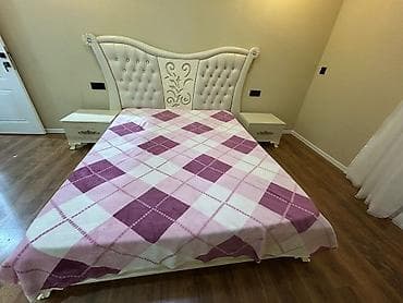 iknci el mebeler: Wwq34《isi》🤍 Tecili Taxt, 2 tumbamatras və dəmir karkaz 160m satilir — 1