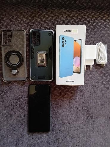 Samsung Galaxy A32, 128 GB, rəng - Mavi, Barmaq izi — 4