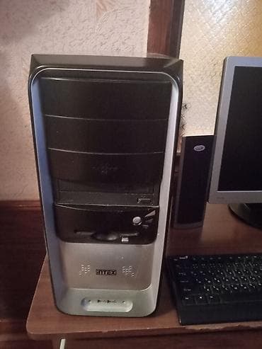 15.6 ekran: Stolüstü kompüter komplekti Tərkib: - Intex sistem bloku (ATX korpus — 4