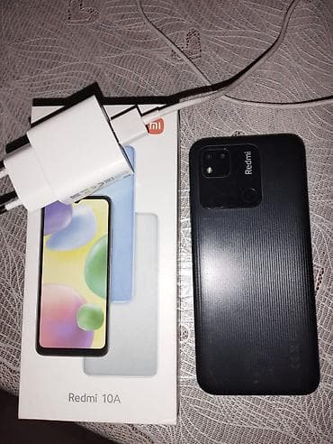 telfon sade: Xiaomi 32 GB, rəng - Qara, 
 İki sim kartlı — 4