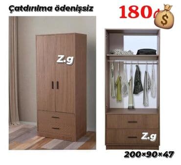 qarderob balkona: Yeni, Açılan, Düz dolab, Qarderob, paltar dolabı — 1