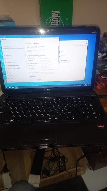 HP Pavilion g6 noutbuk - Prosessor: AMD A4-4300M APU with Radeon HD
