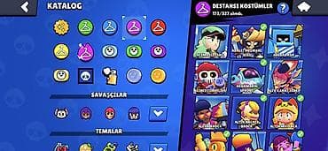 oyun alanı: Brawl Stars oyun hesabı - Kupa: 110.118 - Profil səviyyəsi: 89 - — 6