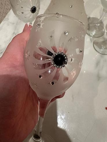 set qabları: Rəng - Ağ, Şüşə, 5, 3-dən çox l — 3