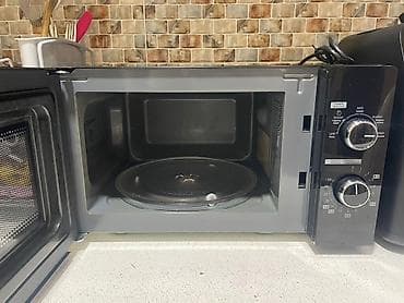 Mikrodalğalı sobalar: Mikrodalğalı soba Toshiba, Ayrıca dayanan, Mikrodalğalar ilə, rəng - Qara, Yeni — 2