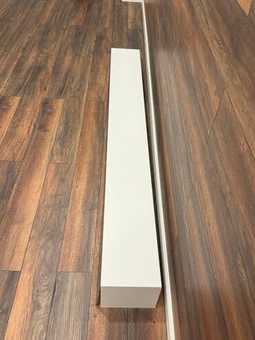 kafel satilir: Ağ rəngdə divar paneli. Tv altliqi satilir istifade olumyub hec yendi — 1