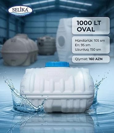 Boçkalar və çəlləklər: Selika Su Depolarının Nağd və Kreditlə satışı.3qat — 3