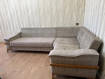 Divanlar: L formalı künc divanı Evdə mebel dəyişikliyi edildiyi üçün satılır, 2 — 7