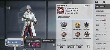 ağ palto: PUBG Mobile oyun hesabı satlir 76 sv 53 kolleksiyon görüş var Şirvanda — 2