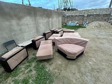 yatak desti: Künc divan, Divan, Bazasız, Açılmayan — 1