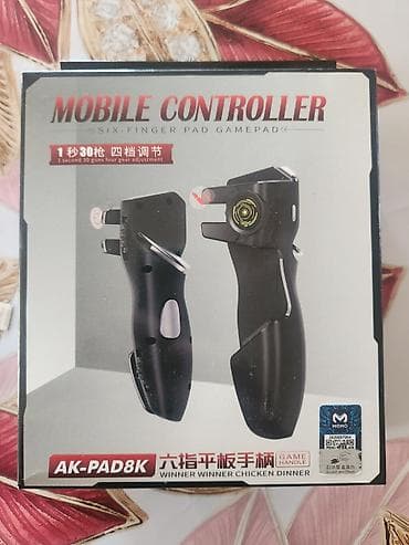 ucuz telfon: Mobil Oyun Kontrolleri – AK-PAD8K (Six-Finger Pad Gamepad) - — 1