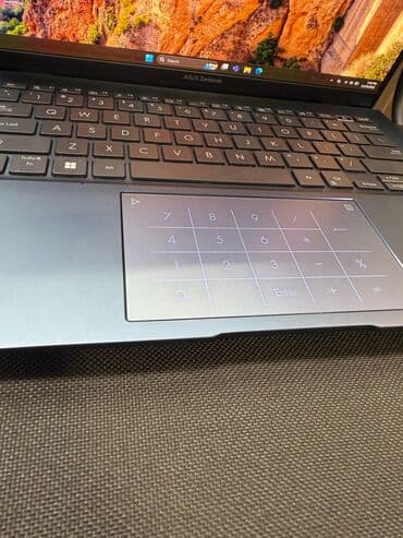 Samsung: ASUS Zenbook ultrabuk - Rəng: mavi, alüminium korpus, minimalistik — 7