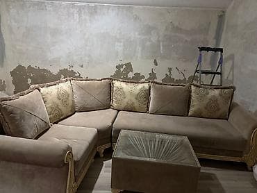 Künc divan, Qonaq otağı üçün, Açılmayan
