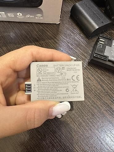 video reqistrator: Canon LP-E5 batareya paketi - Model: Canon Battery Pack LP-E5 - — 1