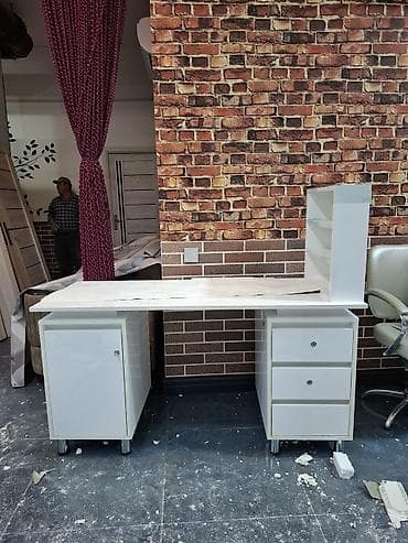 Ofis masaları: İşlənmiş, Resepşn, Kvadrat masa — 2