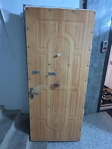 qapi: Metall giriş qapısı və qutusu (çərçivəsi) komplekt razmeri 88-198sm - — 3