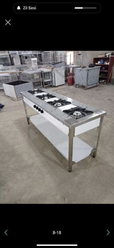 konveksiyon bişirmə sobası qiyməti: Nejaveka stollar və moykalar istənilən ölçüdə restaran — 16