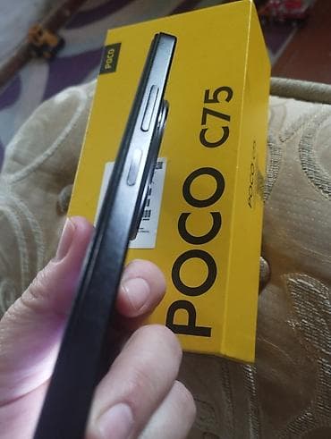 poco qiymeti: Poco C75, 256 GB, rəng - Qara, Barmaq izi — 3