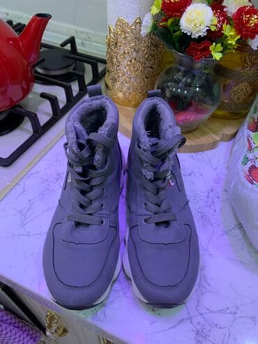 qadın krosovkaları yay üçün: Ölçü: 40, rəng - Boz, Yeni — 2