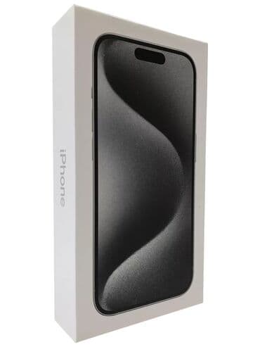 orginal ayfon zengi: IPhone 15 Pro, 512 GB, White Titanium, Face ID — 2