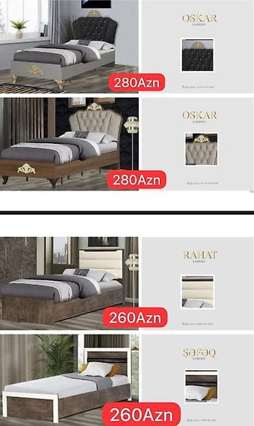 çarpayı tək: Yeni, Təknəfərlik çarpayı — 1