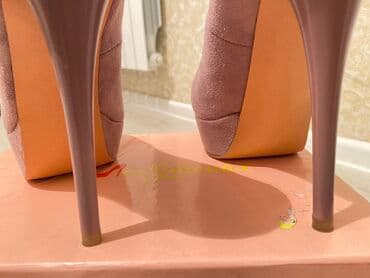 tangetka ayaqqabi modelleri: Tuflilər, Ölçü: 37, rəng - Qara, İşlənmiş — 9