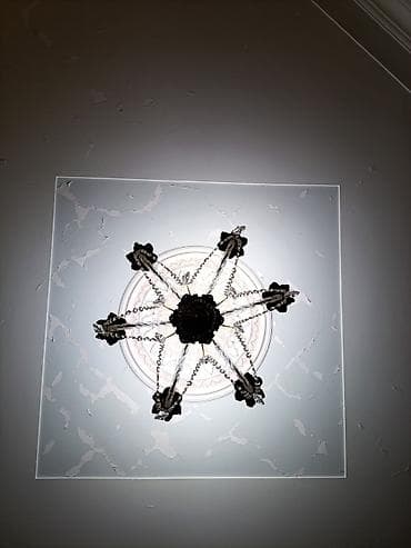lüstür şəkilləri: Çılçıraq, 6 lampa, Metal — 3