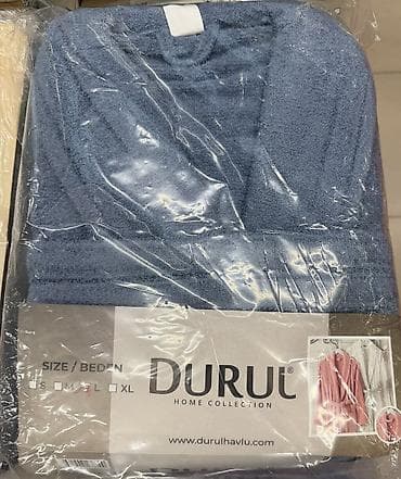 Hamam xalati m, L, Xl razmerleri var pambiq, Turkiyenindi, qiymeti — 2