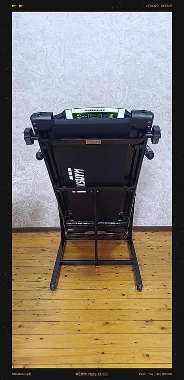 Беговые дорожки: GREEN HILL qaçış trenajoru hec bir problemi yoxdu ela veziyetded 95 — 7