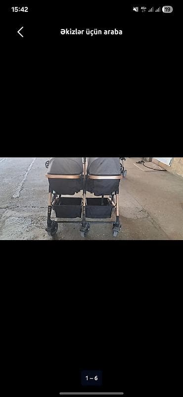 uşaq ucun ev: Əkizlər üçün araba — 4