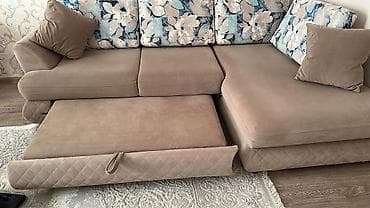 divanlar 2020: Künc divan, Bazalı, Vеlur parça, Çatdırılma yoxdur — 6