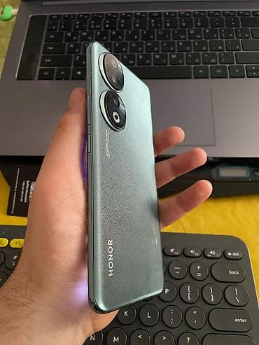 iphone 13 pro max en ucuz: Honor 90, 512 GB, rəng - Yaşıl, Barmaq izi, İki sim kartlı, Face ID — 3