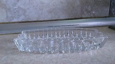 Хрустальная пепельницаоригинальная вещьдля любящих курить красиво