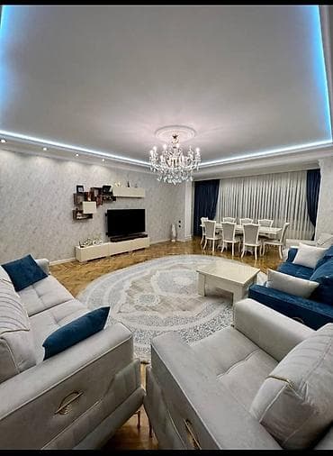 kiraye evler gence: Tam mebel və texnikası ilə təchiz olunmuş geniş mənzil — 3