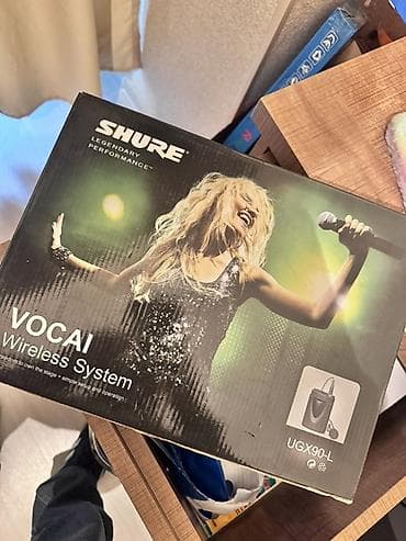 Masaüstü kompüterlər və iş stansiyaları: SHURE VOCAL Wireless System – UGX90- simsiz mikrofon sistemi — 1