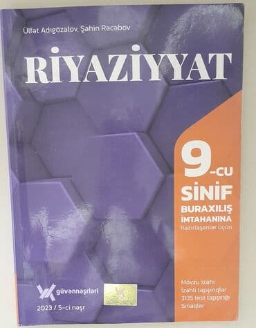 guven 9 cu sinif riyaziyyat cavablari 2023: 9-cu sinif riyaziyyat Guven nesriyyati.Yenidir,13 manata — 1