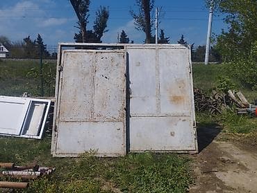 yeni il donu: İşlənmiş Dəmir Qaraj darvazası, Yana açılan, Mexaniki, 260 m, rəng - Boz, Şəbəkə ilə, Kredit yoxdur, Ödənişli quraşdırma, Ünvandan götürmə — 2