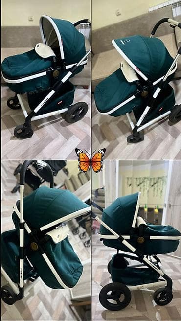 Forbaby uşaq kalyaskası satılır. - Rəng: tünd yaşıl (ağ-qarmaqlı lalafo.az -da Forbaby uşaq kalyaskası satılır. - Rəng: tünd yaşıl (ağ-qarmaqlı