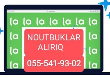 Noutbukların alışı: XARAB NOUTBUKLARİN ALIŞI