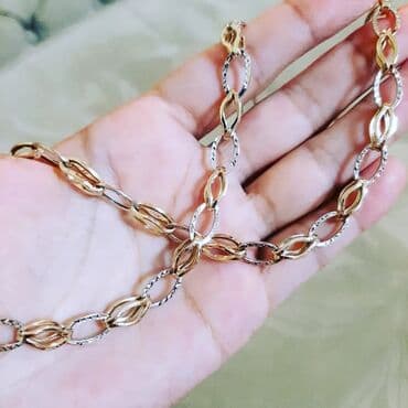 italyan qizili: Dəstə daxildir: Bilərzik, Sep, Sarı qızıl, 585 Əyar, 1714 g — 6