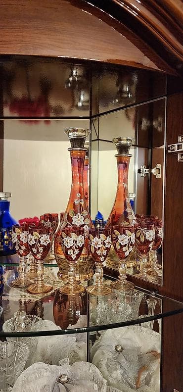 icki: Məişət bəzək və süfrə əlavələri dəsti - Porseleyn çay/qəhvə dəsti: 1 — 8